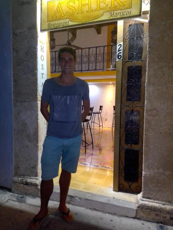 Hostal Casa Asher Campeche Bagian luar foto