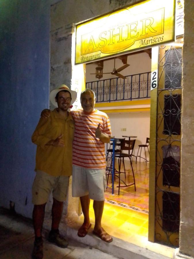 Hostal Casa Asher Campeche Bagian luar foto