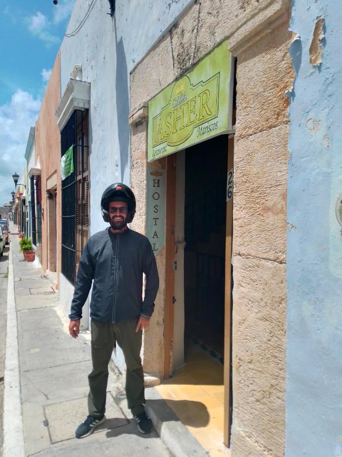 Hostal Casa Asher Campeche Bagian luar foto