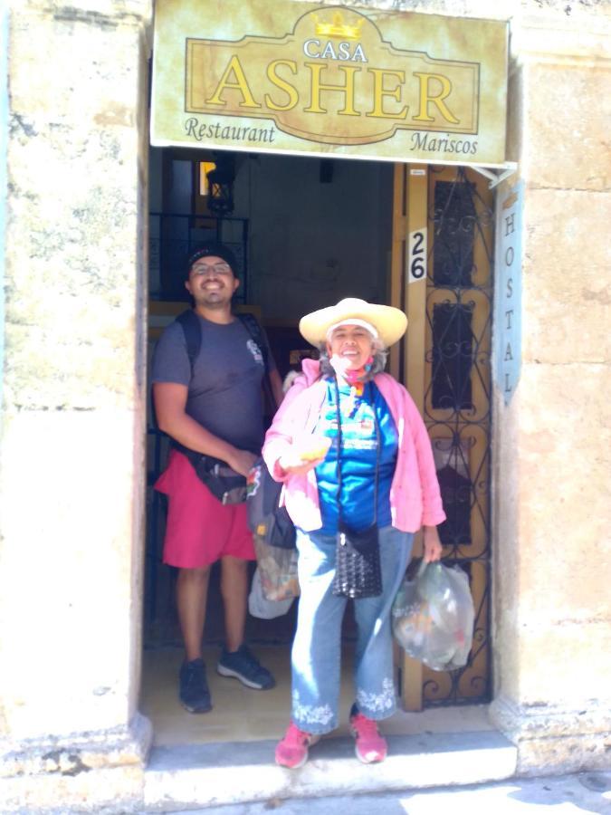 Hostal Casa Asher Campeche Bagian luar foto