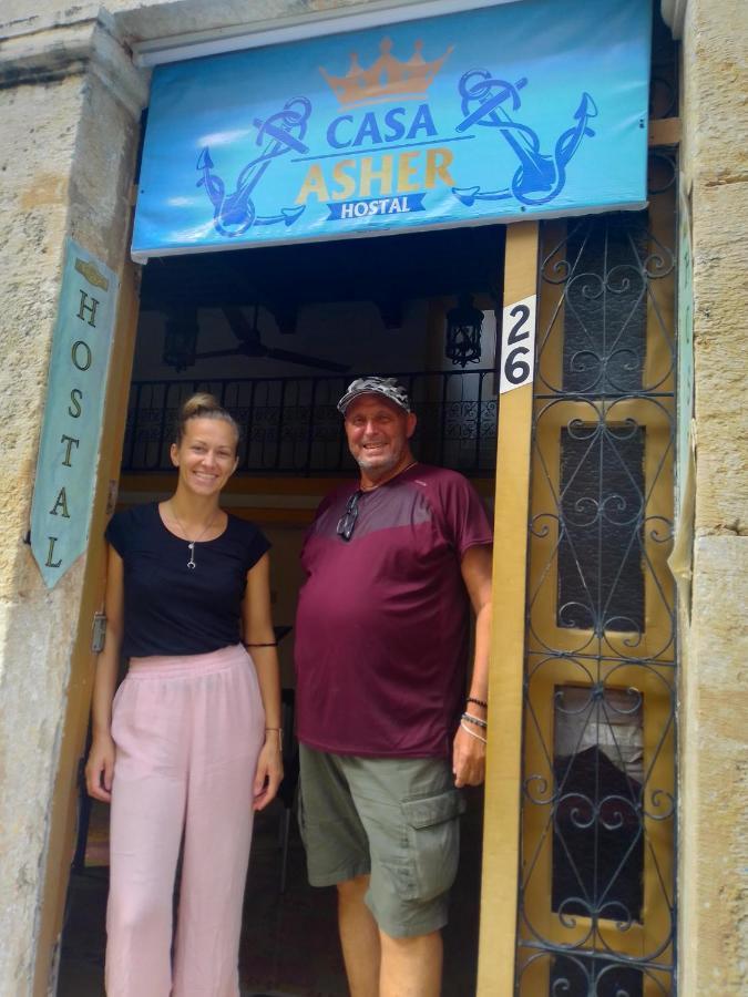 Hostal Casa Asher Campeche Bagian luar foto
