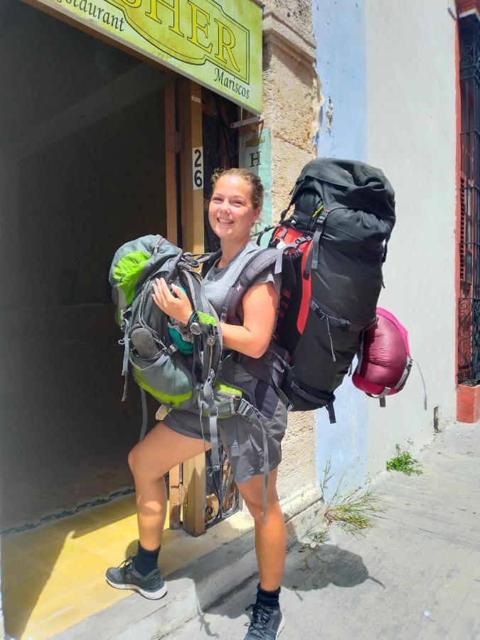 Hostal Casa Asher Campeche Bagian luar foto