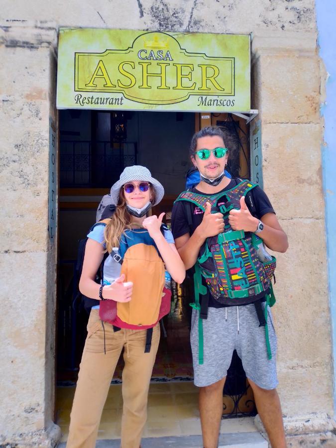 Hostal Casa Asher Campeche Bagian luar foto