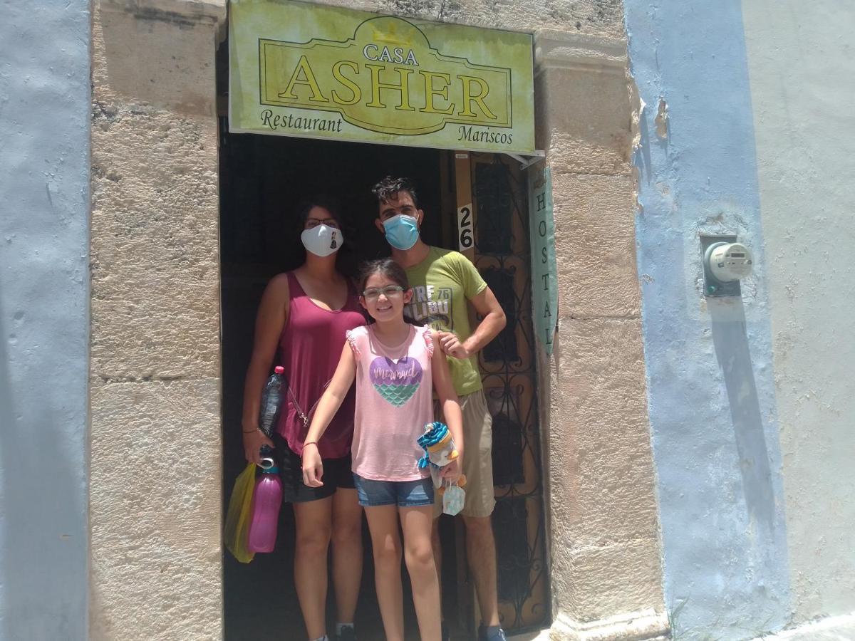 Hostal Casa Asher Campeche Bagian luar foto